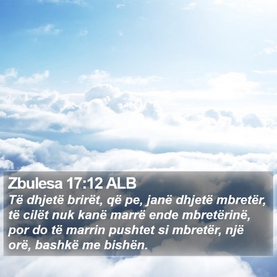 Zbulesa 17:12 ALB Bible Verse Image