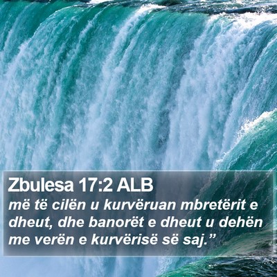 Zbulesa 17:2 ALB Bible Verse Image