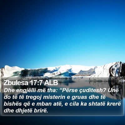 Zbulesa 17:7 ALB Bible Verse Image