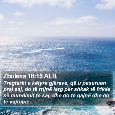 Zbulesa 18:15 ALB Bible Verse Image