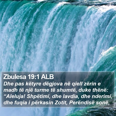 Zbulesa 19:1 ALB Bible Verse Image