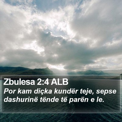 Zbulesa 2:4 ALB Bible Verse Image