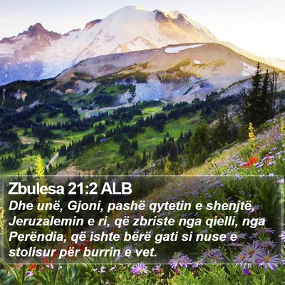 Zbulesa 21:2 ALB Bible Verse Image