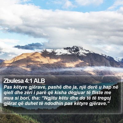 Zbulesa 4:1 ALB Bible Verse Image