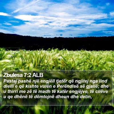 Zbulesa 7:2 ALB Bible Verse Image