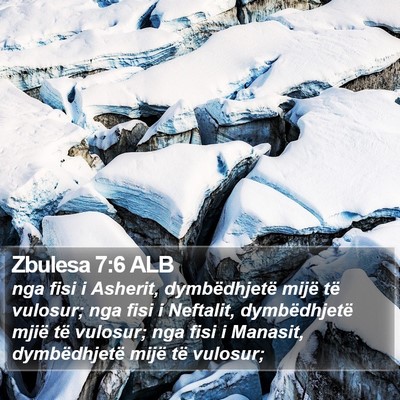 Zbulesa 7:6 ALB Bible Verse Image