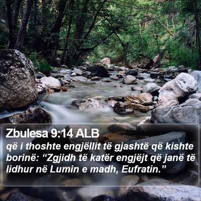 Zbulesa 9:14 ALB Bible Verse Image