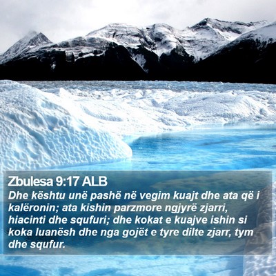 Zbulesa 9:17 ALB Bible Verse Image