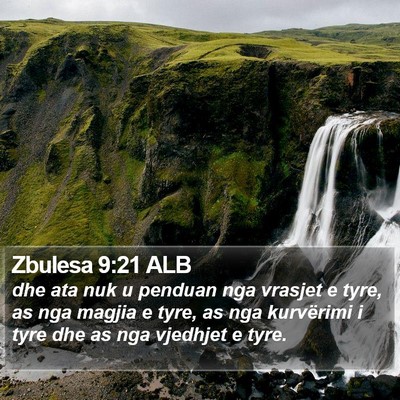 Zbulesa 9:21 ALB Bible Verse Image
