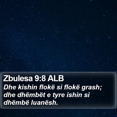 Zbulesa 9:8 ALB Bible Verse Image