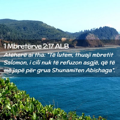 Picture 02 - 1 Mbretërve 2:17 ALB - Atëherë ai tha: 