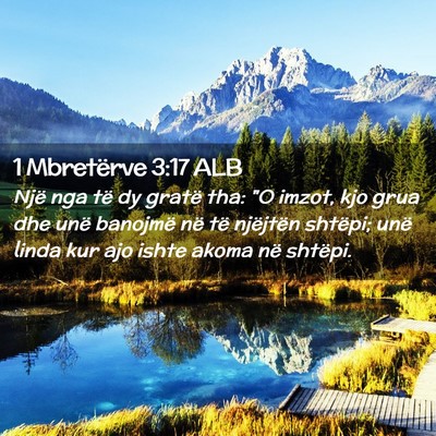 Picture 02 - 1 Mbretërve 3:17 ALB - Një nga të dy gratë tha: 