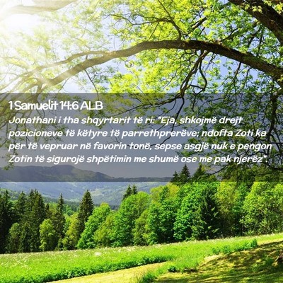 Picture 02 - 1 Samuelit 14:6 ALB - Jonathani i tha shqyrtarit të ri: 