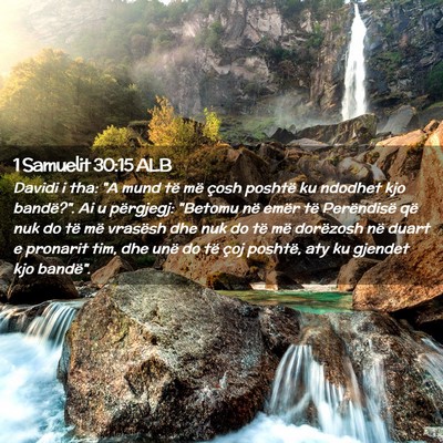 Picture 02 - 1 Samuelit 30:15 ALB - Davidi i tha: 