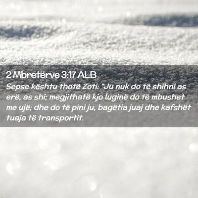 Picture 02 - 2 Mbretërve 3:17 ALB - Sepse kështu thotë Zoti: 