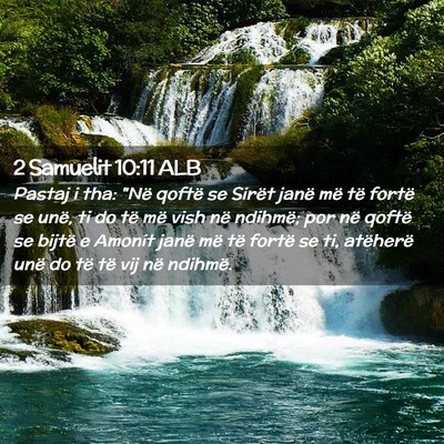 Picture 02 - 2 Samuelit 10:11 ALB - Pastaj i tha: 