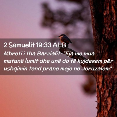 Picture 02 - 2 Samuelit 19:33 ALB - Mbreti i tha Barzialit: 