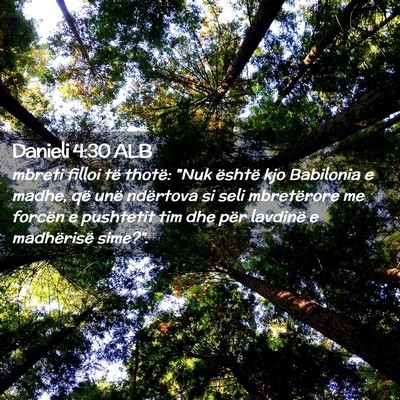 Picture 02 - Danieli 4:30 ALB - mbreti filloi të thotë: 