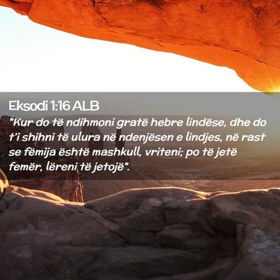 Picture 02 - Eksodi 1:16 ALB - 