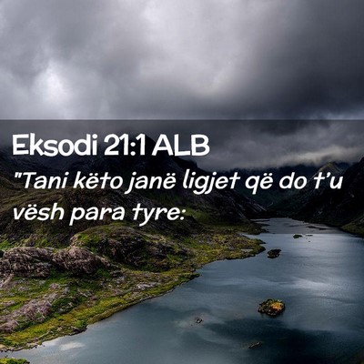 Picture 02 - Eksodi 21:1 ALB - 