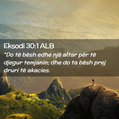 Picture 02 - Eksodi 30:1 ALB - 