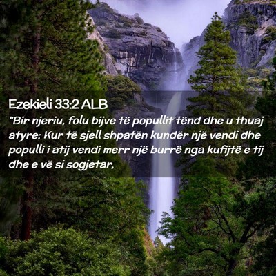 Picture 02 - Ezekieli 33:2 ALB - 