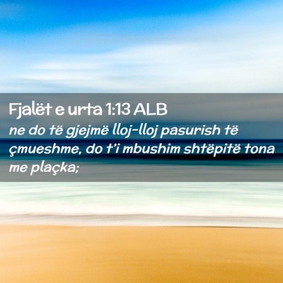 Picture 02 - Fjalët e urta 1:13 ALB - ne do të gjejmë lloj-lloj pasurish të - Bible Verse Picture