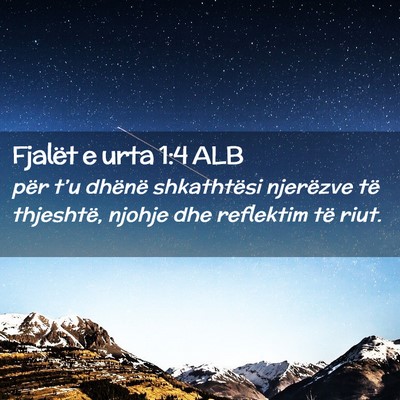 Picture 02 - Fjalët e urta 1:4 ALB - për t’u dhënë shkathtësi njerëzve të - Bible Verse Picture