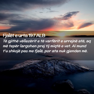 Picture 02 - Fjalët e urta 19:7 ALB - Të gjithë vëllezërit e të varfërit e - Bible Verse Picture