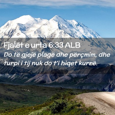 Picture 02 - Fjalët e urta 6:33 ALB - Do të gjejë plagë dhe përçmim, dhe turpi i - Bible Verse Picture