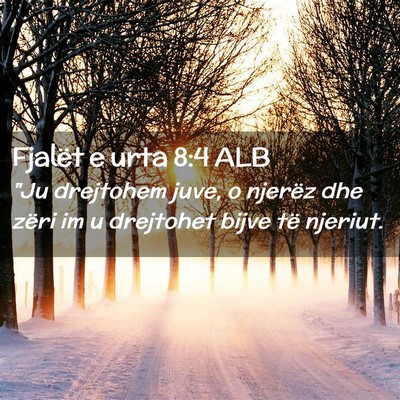 Picture 02 - Fjalët e urta 8:4 ALB - 