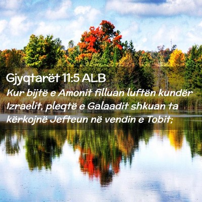Picture 02 - Gjyqtarët 11:5 ALB - Kur bijtë e Amonit filluan luftën kundër - Bible Verse Picture