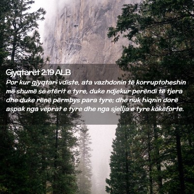 Picture 02 - Gjyqtarët 2:19 ALB - Por kur gjyqtari vdiste, ata vazhdonin të - Bible Verse Picture