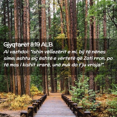 Picture 02 - Gjyqtarët 8:19 ALB - Ai vazhdoi: 