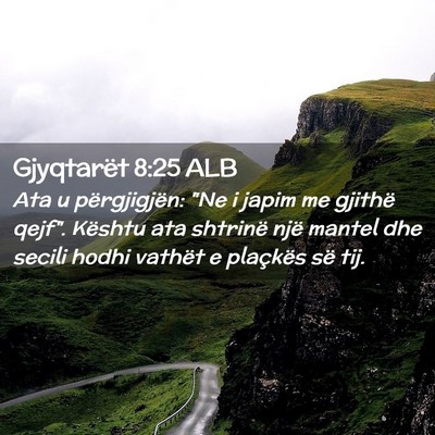 Picture 02 - Gjyqtarët 8:25 ALB - Ata u përgjigjën: 