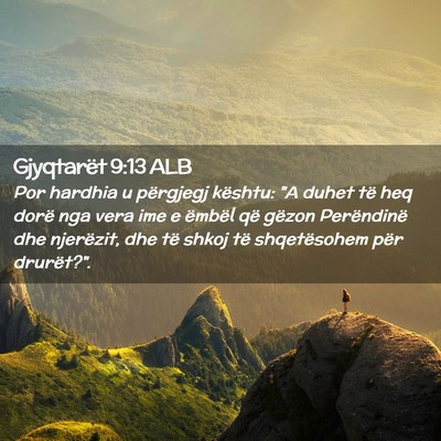 Picture 02 - Gjyqtarët 9:13 ALB - Por hardhia u përgjegj kështu: 