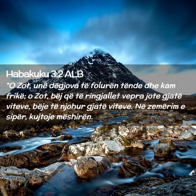 Picture 02 - Habakuku 3:2 ALB - 