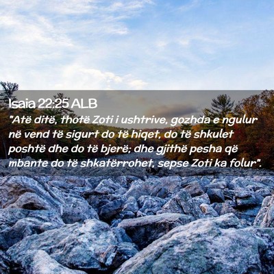 Picture 02 - Isaia 22:25 ALB - 