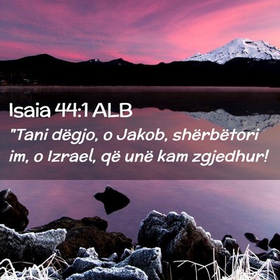 Picture 02 - Isaia 44:1 ALB - 
