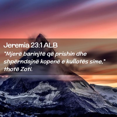 Picture 02 - Jeremia 23:1 ALB - 