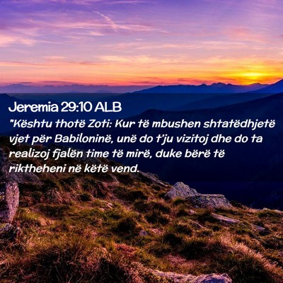 Picture 02 - Jeremia 29:10 ALB - 