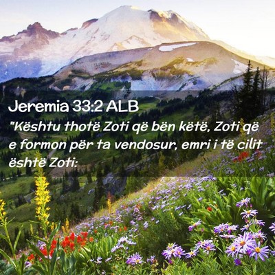 Picture 02 - Jeremia 33:2 ALB - 
