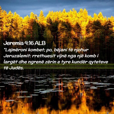 Picture 02 - Jeremia 4:16 ALB - 