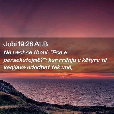 Picture 02 - Jobi 19:28 ALB - Në rast se thoni: 