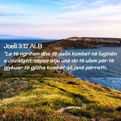 Picture 02 - Joeli 3:12 ALB - 