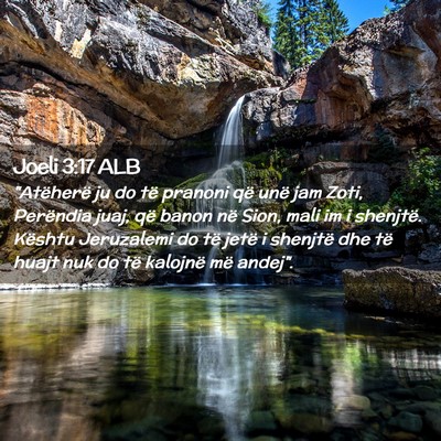 Picture 02 - Joeli 3:17 ALB - 