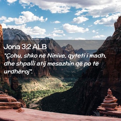 Picture 02 - Jona 3:2 ALB - 