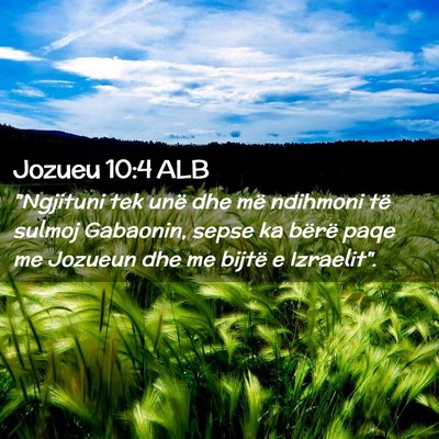 Picture 02 - Jozueu 10:4 ALB - 