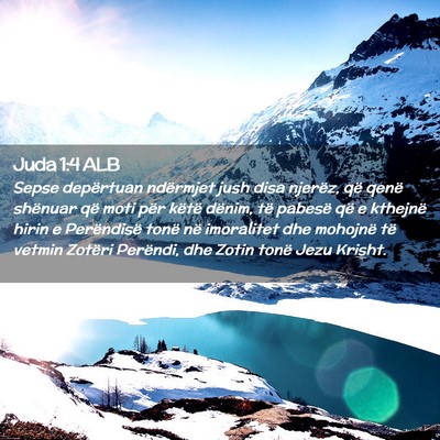 Picture 02 - Juda 1:4 ALB - Sepse depërtuan ndërmjet jush disa njerëz, që - Bible Verse Picture