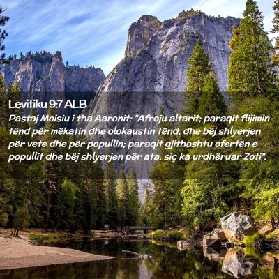 Picture 02 - Levitiku 9:7 ALB - Pastaj Moisiu i tha Aaronit: 